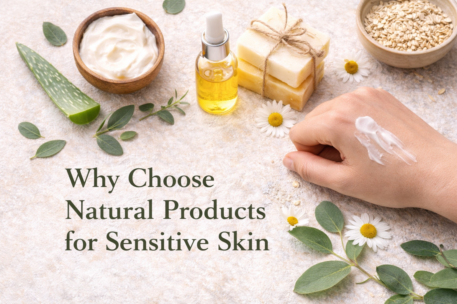 Why Choose Natural Products for Sensitive Skin