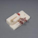 Aroma wax charm with later