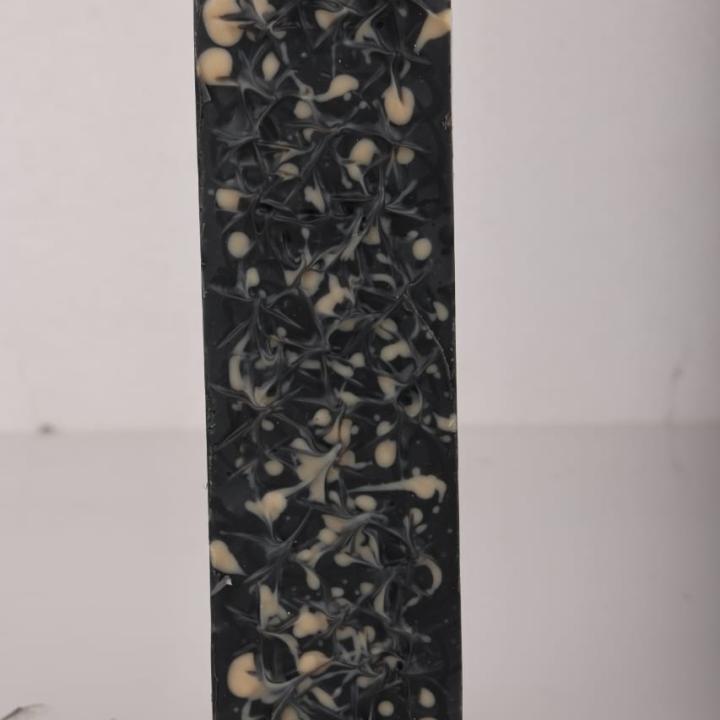 Cold Process Charcoal Soap Slab